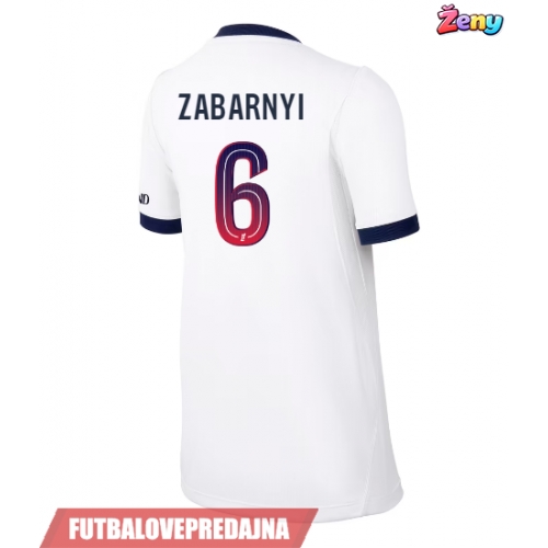 Lacne Ženy Futbalové dres Paris Saint-Germain Ilya Zabarnyi #6 2026-27 Krátky Rukáv - Preč